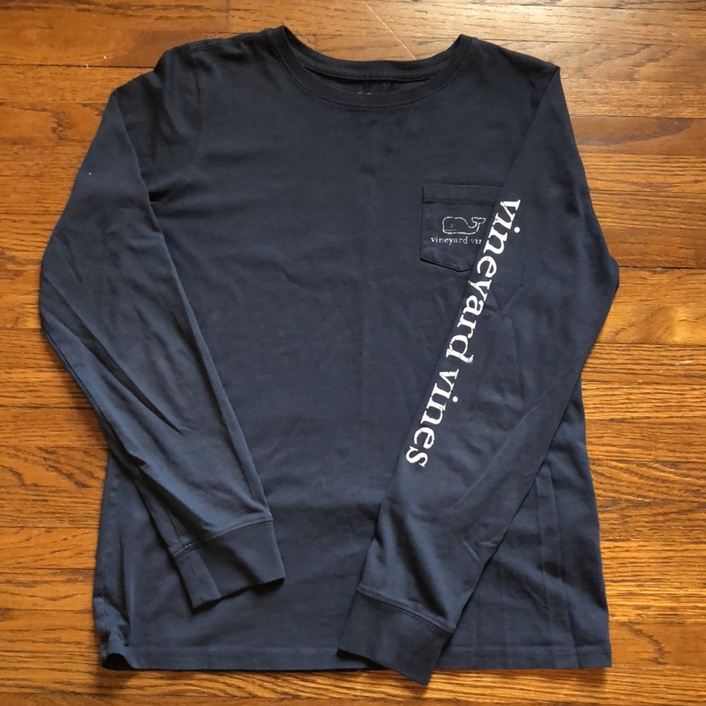 Navy Vineyard Vines Long Sleeve